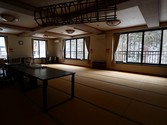 駒ケ岳温泉の休憩室