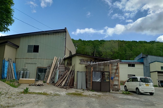 みちのく深沢温泉の駐車場