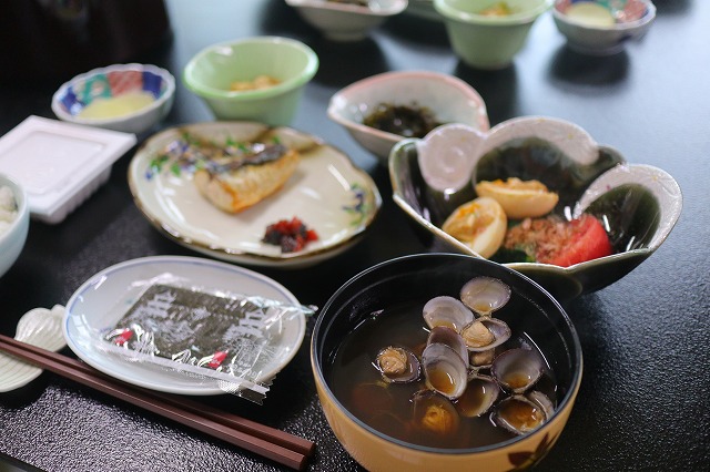 南風館の朝食