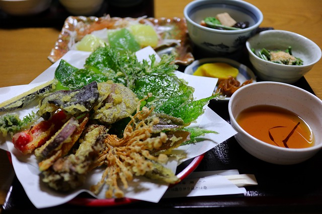 金湯館の夕食