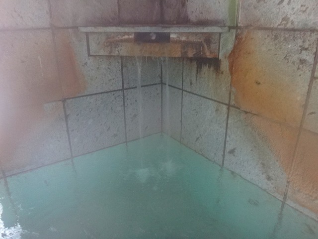 猿ヶ京温泉　いこいの湯の湯口