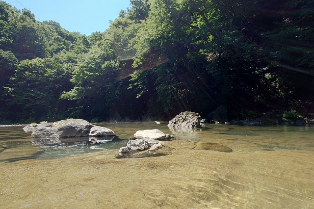 尻焼温泉の景色