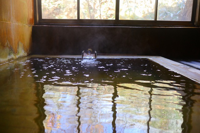 恵山温泉旅館のお湯