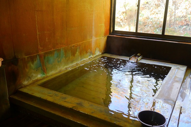 恵山温泉旅館の浴槽