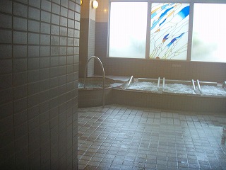 きよさと温泉ホテル緑清荘の浴室