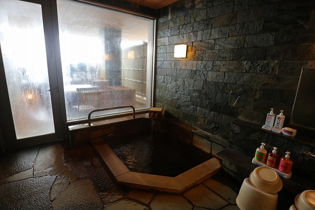 丸駒温泉の貸切風呂