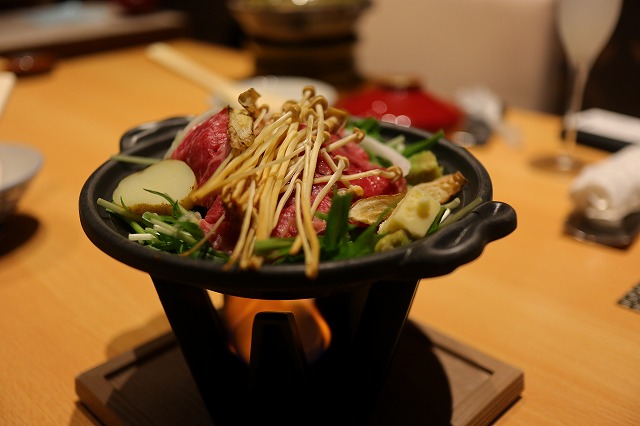 有馬きらりの夕食の鍋