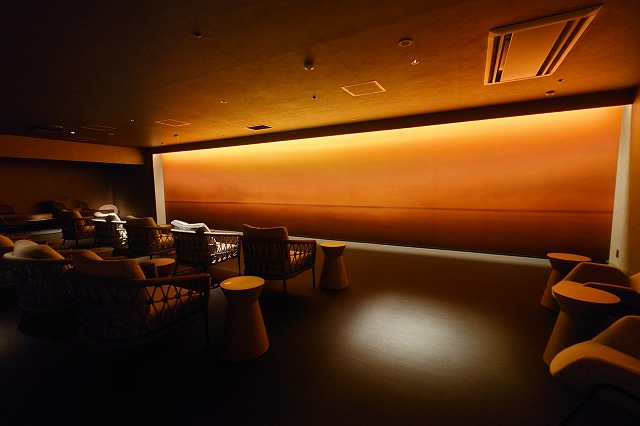 湯上りの休憩室