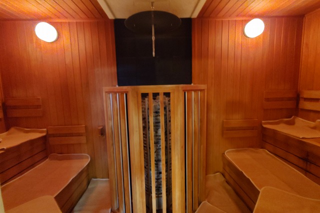 オートロウリュのサウナ