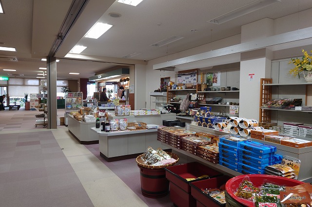 千貫石温泉の売店