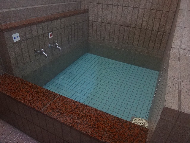 薬師堂温泉の水風呂