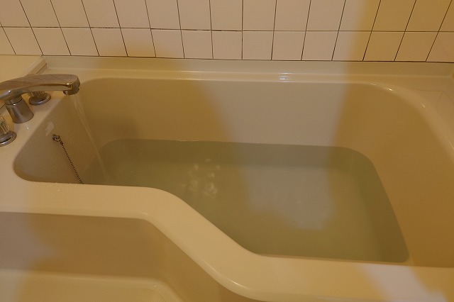 部屋風呂も温泉