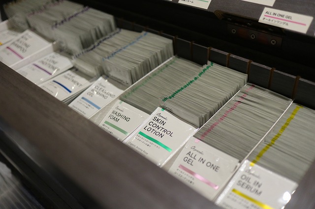 スーパーホテルのアメニティ