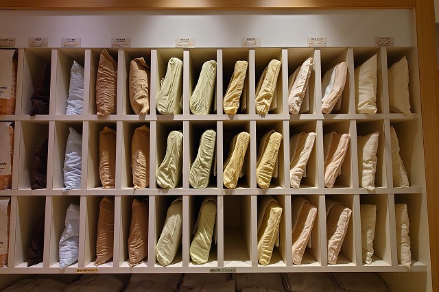 スーパーホテルの選べる枕