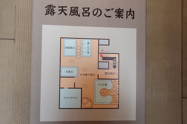 露天風呂の図解