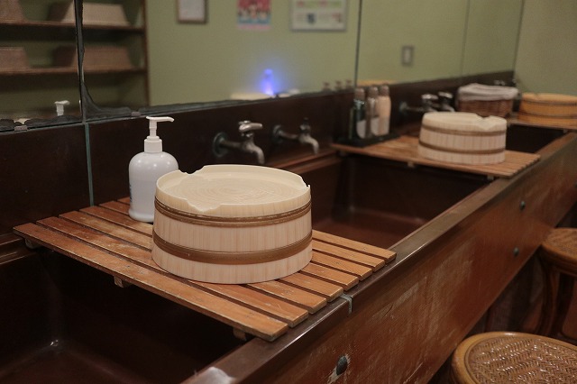 脱衣所の洗面台