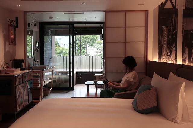 ホテルインディゴ箱根強羅の客室