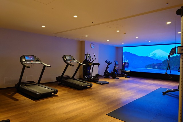 ホテルインディゴ箱根強羅のジム