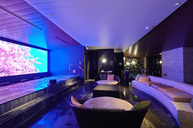 サーマルスプリングのジャグジー