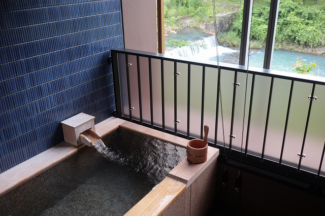 客室露天風呂