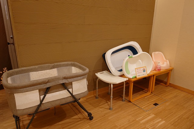 ベビーベッドやベビーバス