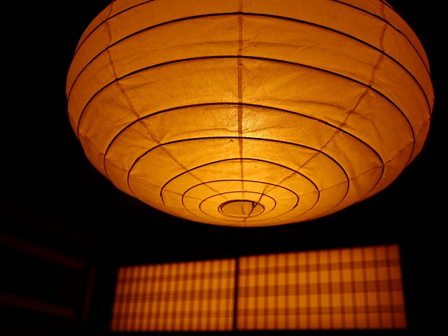 環翠楼別館の照明