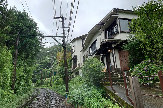 スイッチバックカフェの外観