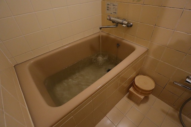 吉池旅館の客室のお風呂