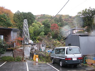 箱根温泉郷　二ノ平温泉の温泉櫓