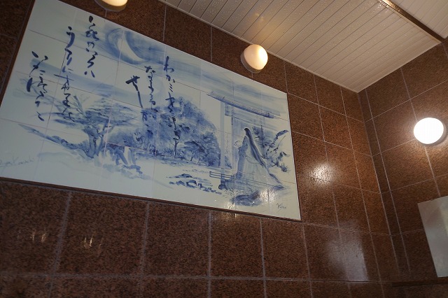 壁の陶板