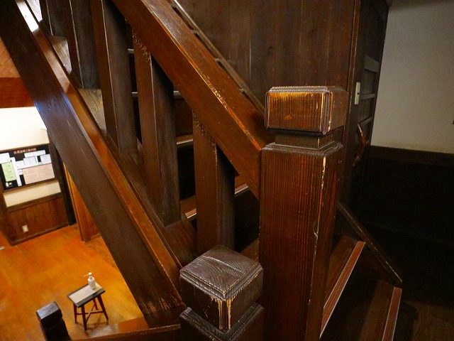 黒川温泉　御客屋の階段