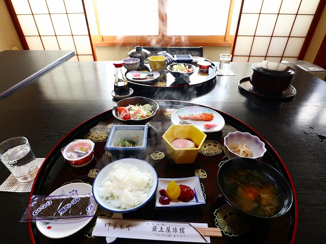 鎌先温泉　最上屋旅館の朝食