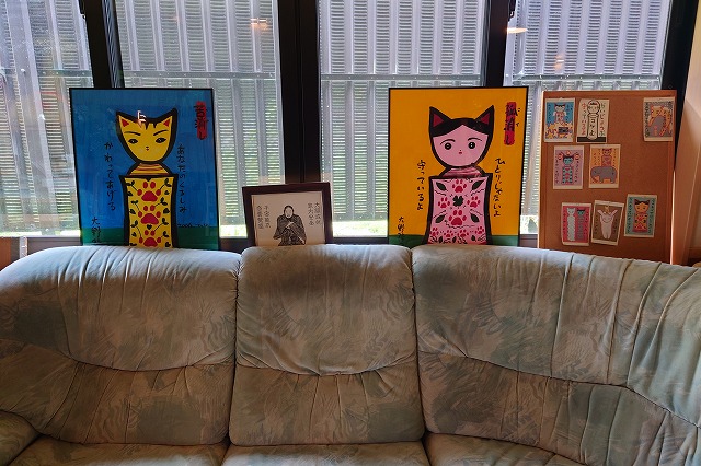 大野隆司さんの版画コーナー