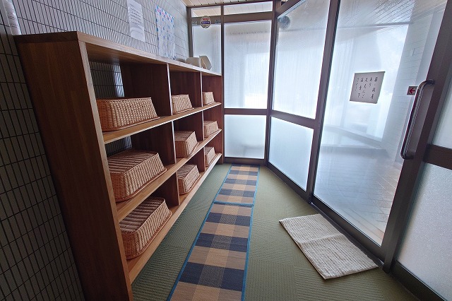 扇屋の脱衣所