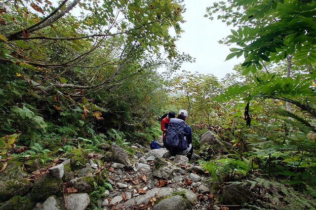 登山の小休止