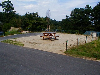 信州駒ヶ根高原家族旅行村のキャンプサイト