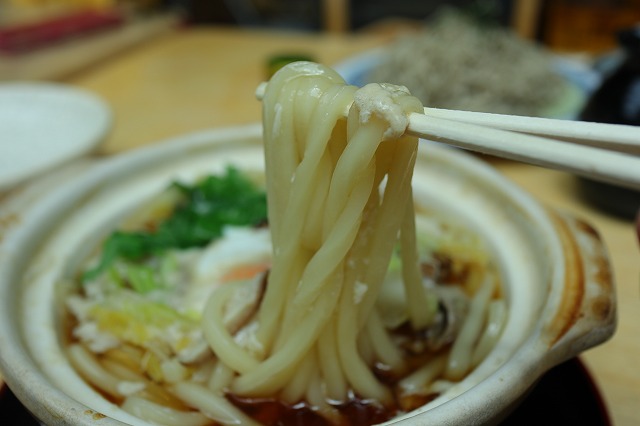 なべ焼きうどん