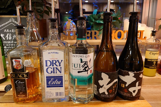 スーパーホテルのアルコール