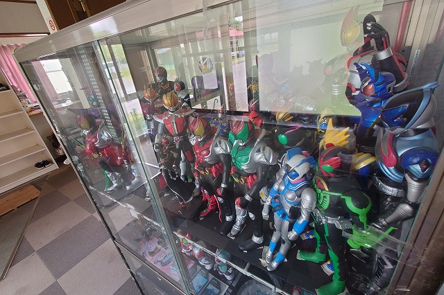 仮面ライダーのフィギュア
