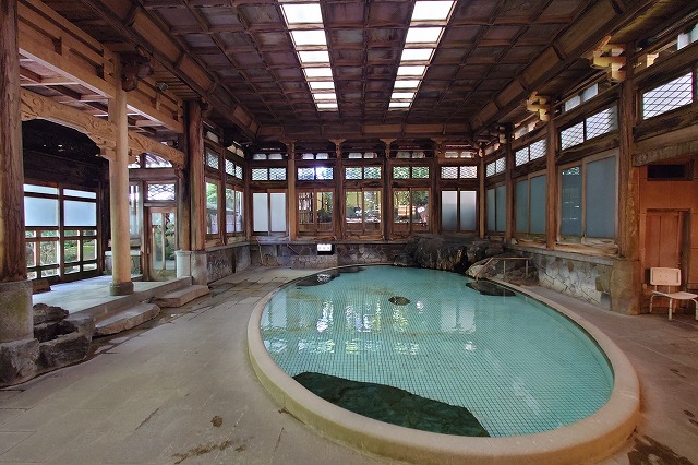 登録有形文化財の桃山風呂