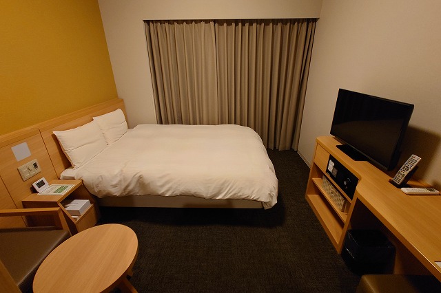 １人泊で泊まったドーミーインの部屋