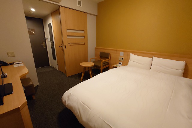 ドーミーインの部屋、角度を変えて