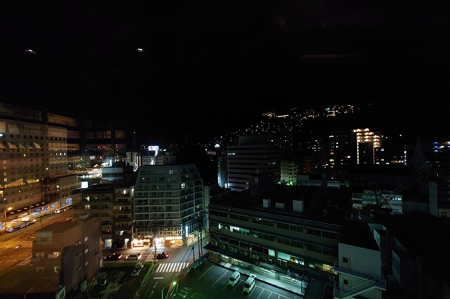 ドーミーインPremium長崎駅前から見る夜景