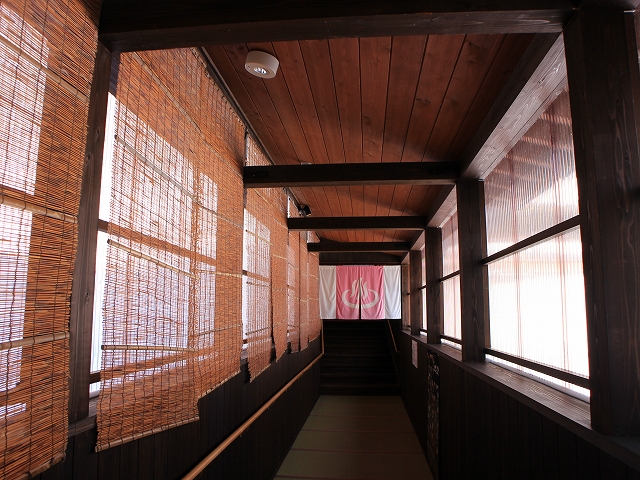 松之山温泉　ひなの宿千歳の廊下