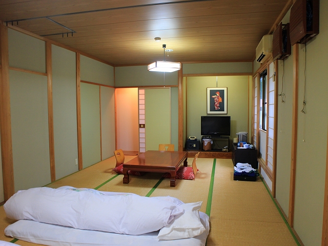 広田温泉　奥の湯　湯元館の客室