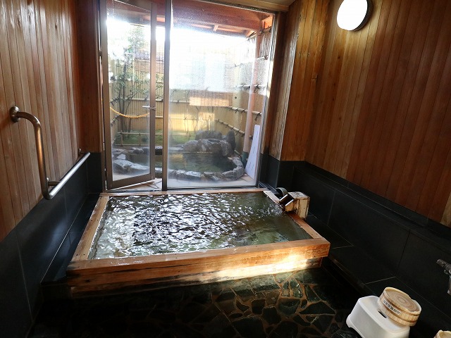 湯郷鷺温泉館の貸切風呂