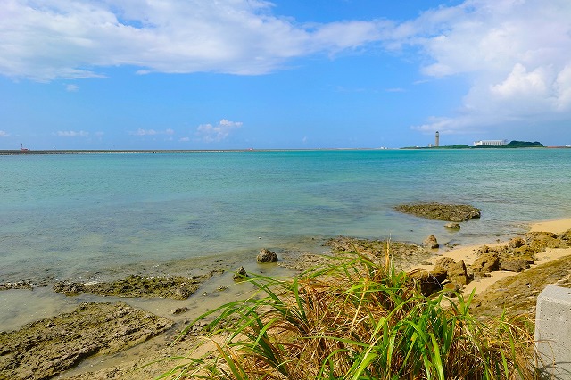 瀬長島の海