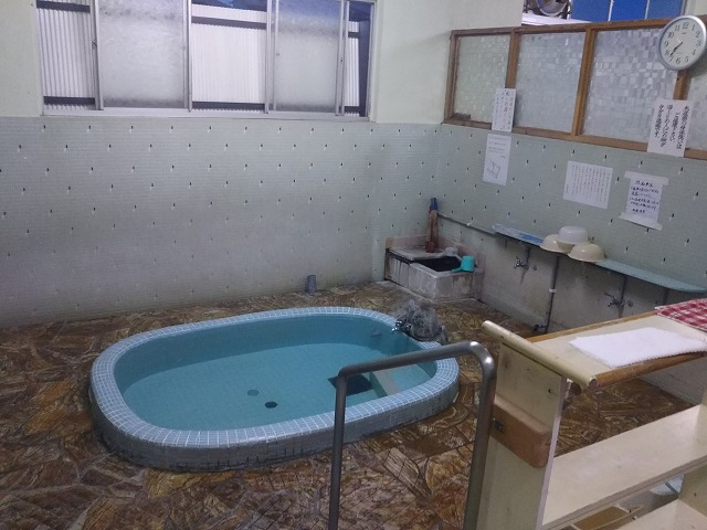 祇園温泉の浴室
