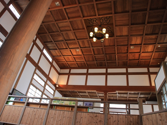 旧浜田温泉の天井
