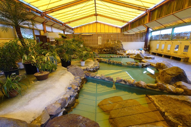 赤松温泉の浴室